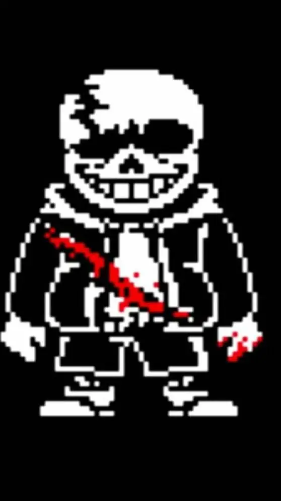 ai character: sans last breath background