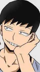 ai character: sero y su peinado  background