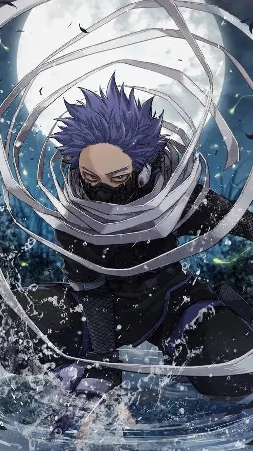 ai character: HItoshi Shinso  background