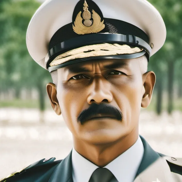 chat with ai character: Military commander