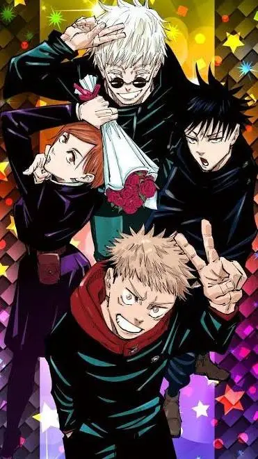 ai character: U woke up in jjk background