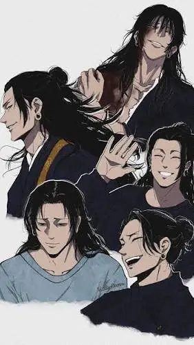 ai character: Geto bsf🖤 background