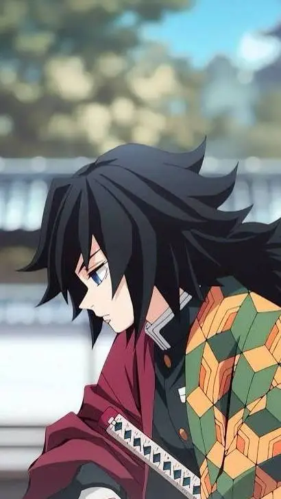 ai character: Poor Giyu....  background