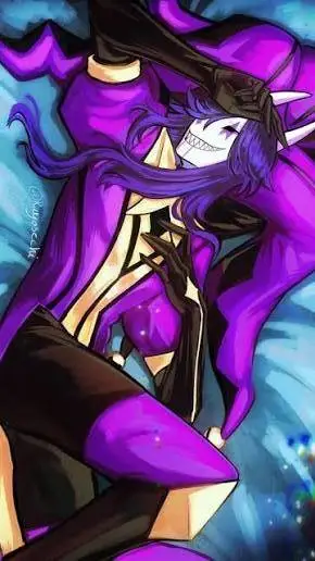 ai character: Jester tfc bf💜💋✨ background