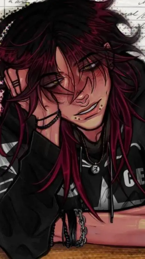 ai character: Axel Evernight🎶🎀🎸  background