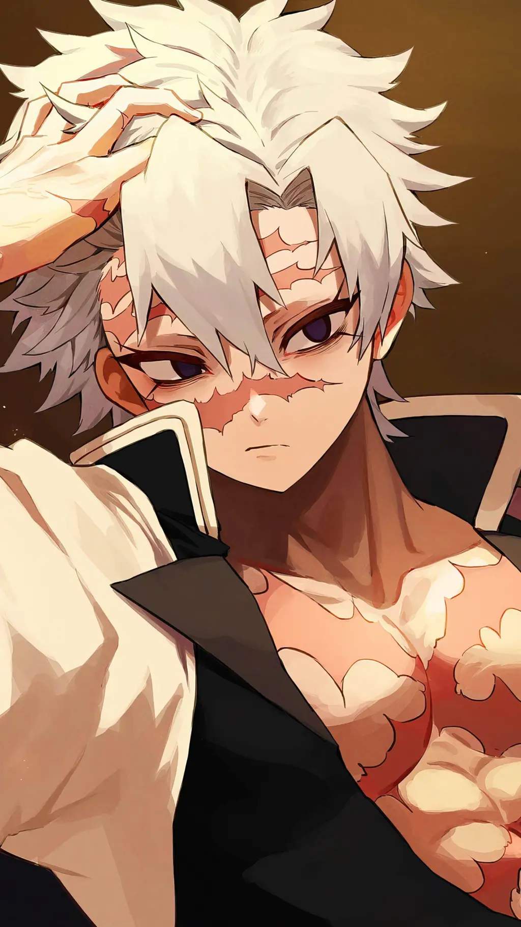 ai character: Sanemi te odia 😭💔 background