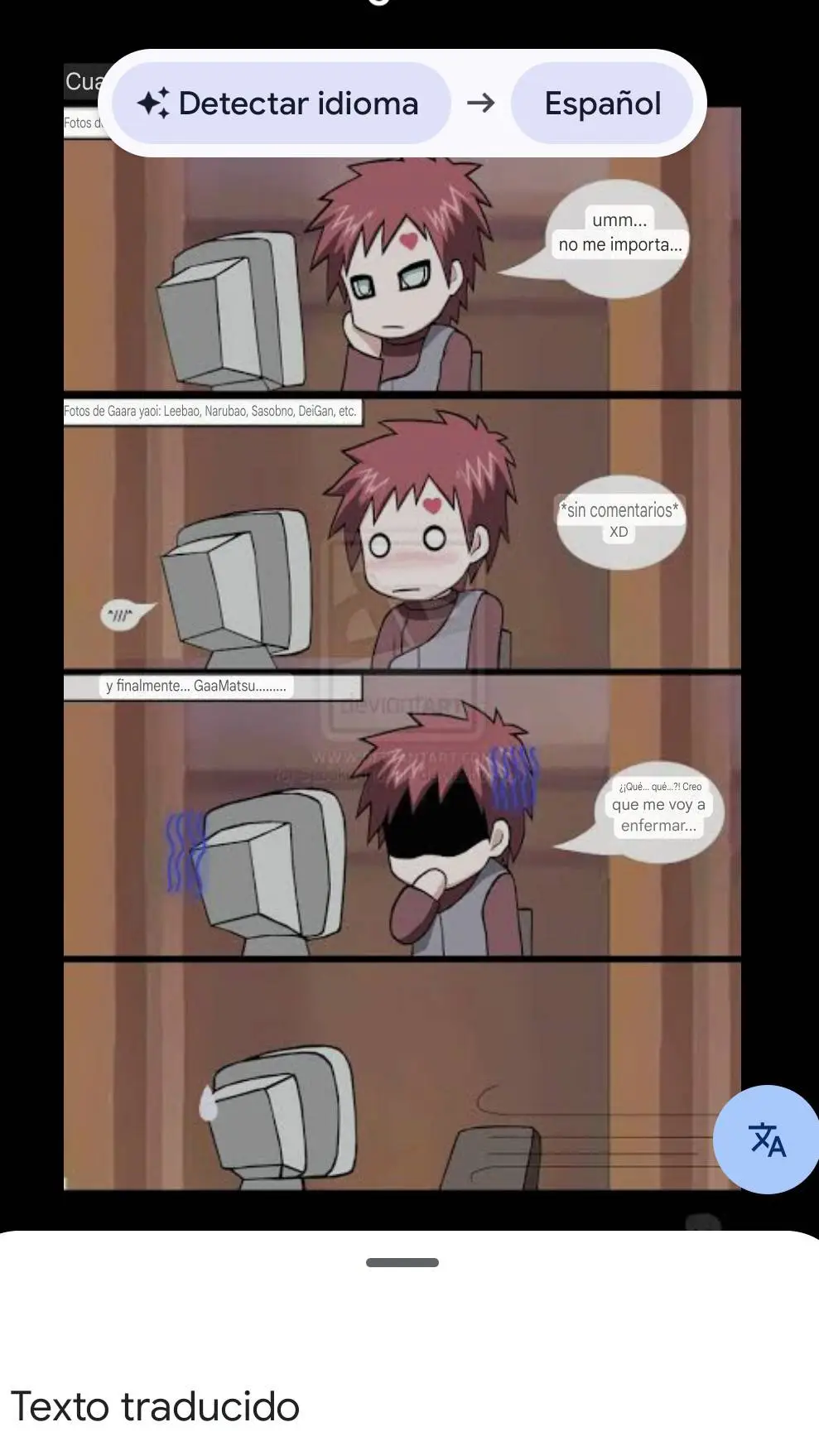 ai character: Gaara background