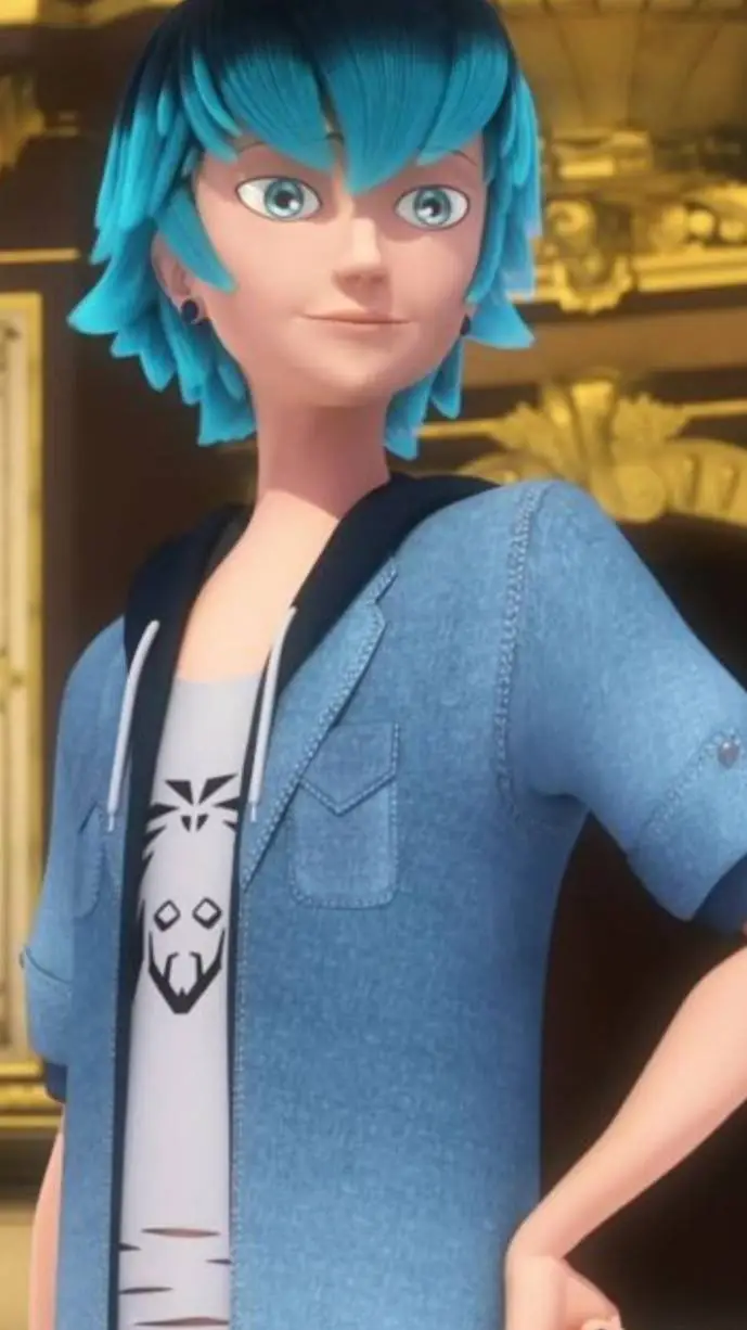 ai character: Luka couffine  background