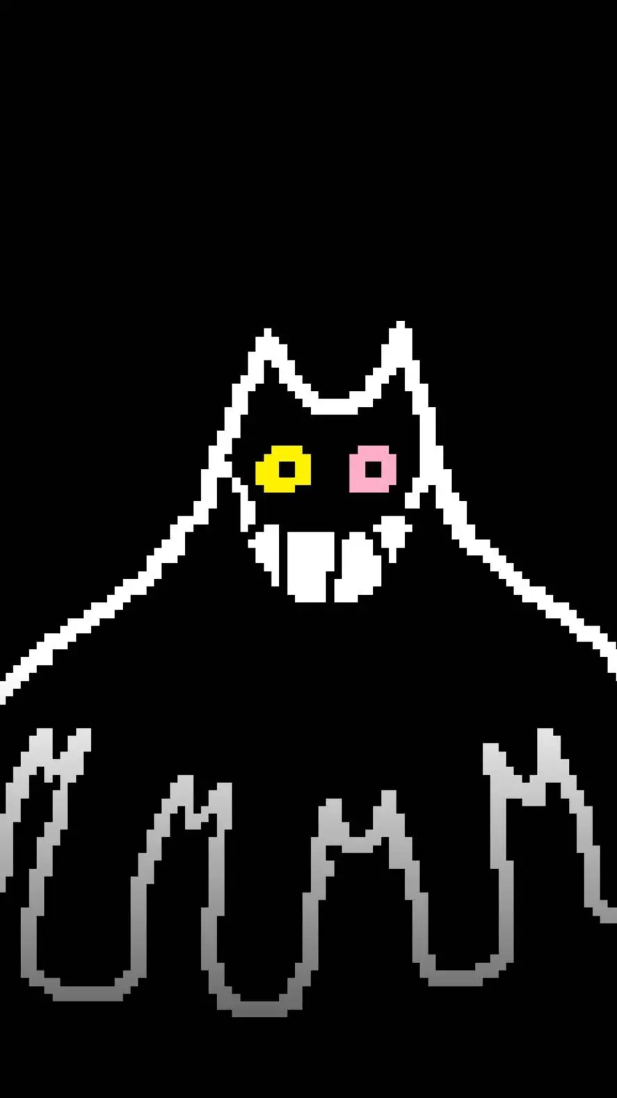 ai character: FRIEND (Deltarune) background