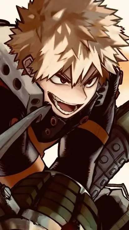 ai character: Bakugo Valentine❤ background