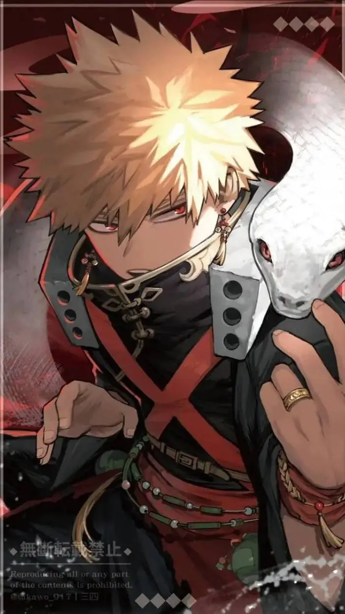 ai character: Bakugo knight background