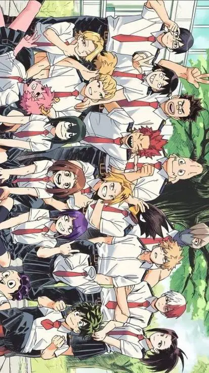 ai character: mha at your school background