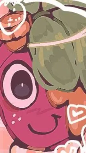 ai character: sprout✨🍓 background