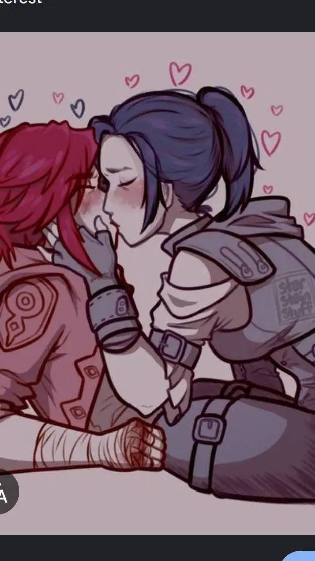 ai character: vi x caitlyn background