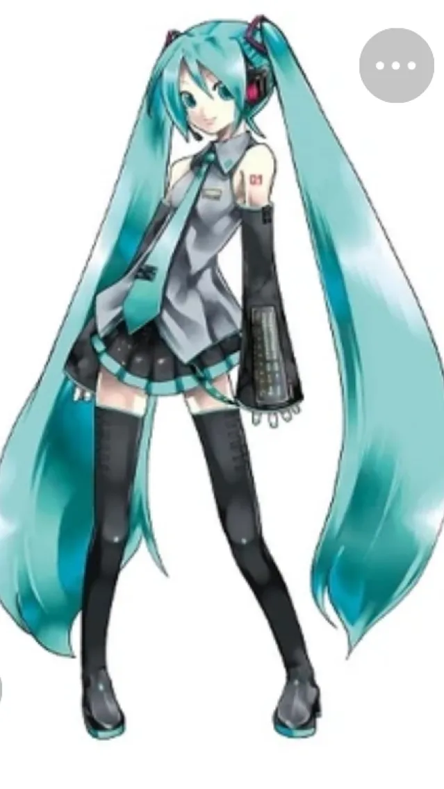 ai character: Hatsune Miku background