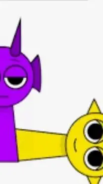 ai character: Durple x Simon background