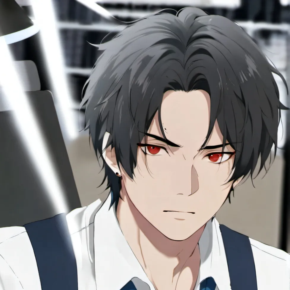 chat with ai character: Giant student