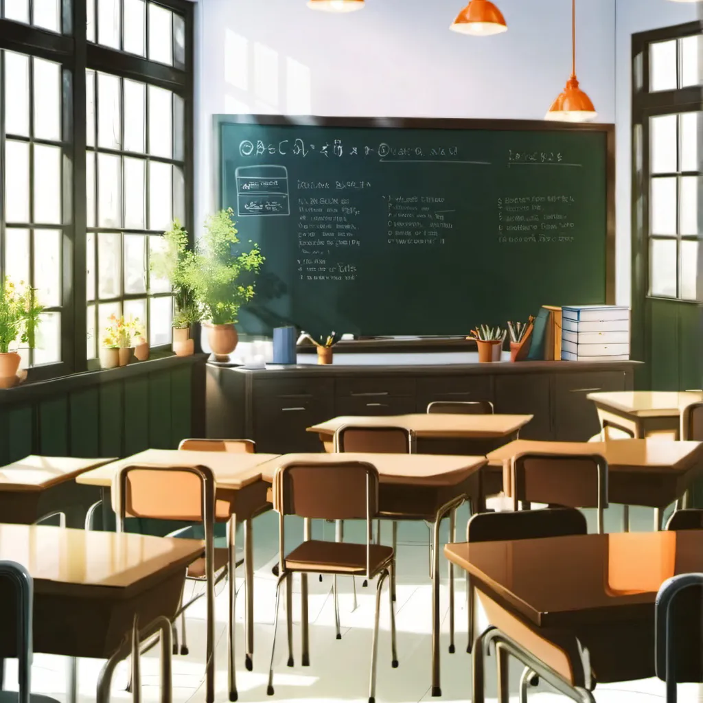 chat with ai character: Unique school