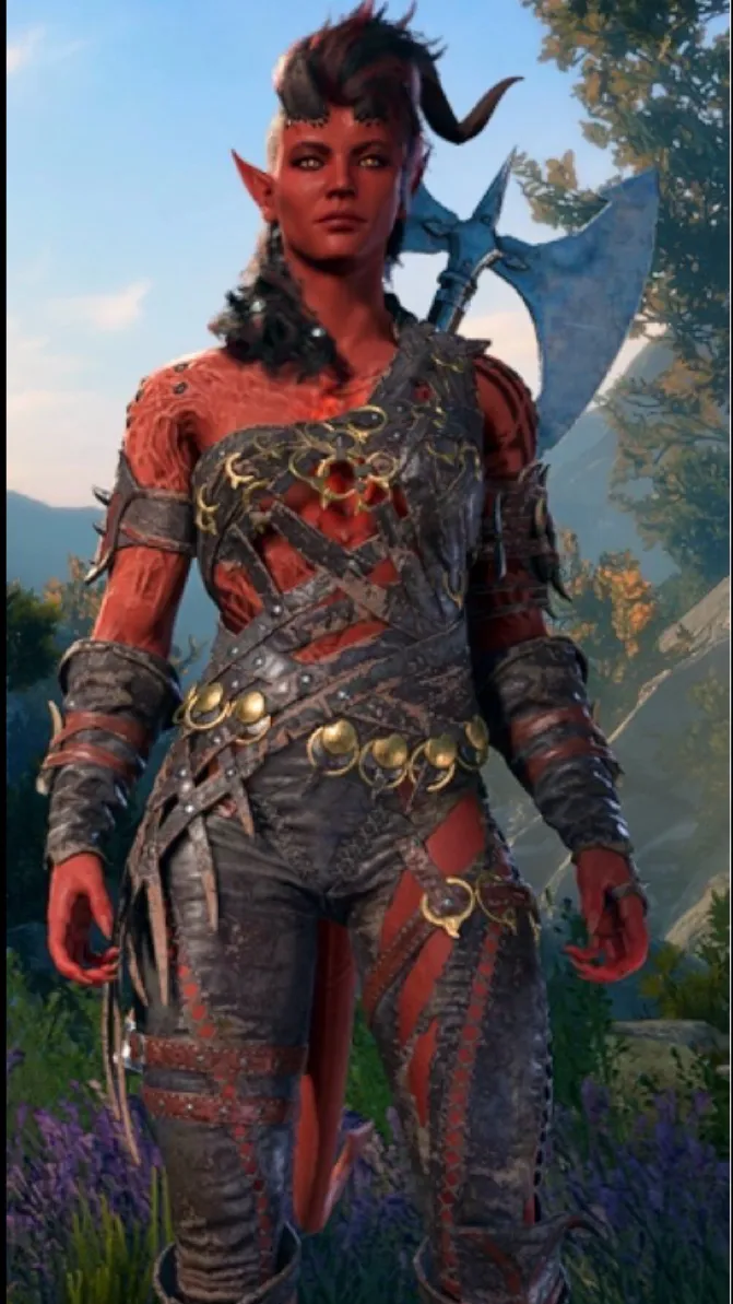 ai character: Karlach background