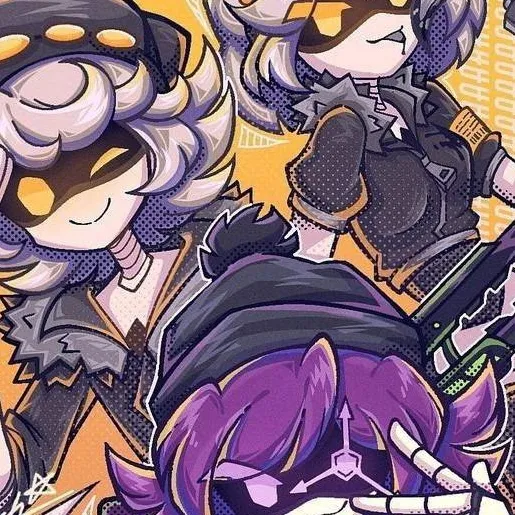 chat with ai character: 🖤X V uzi N💛
