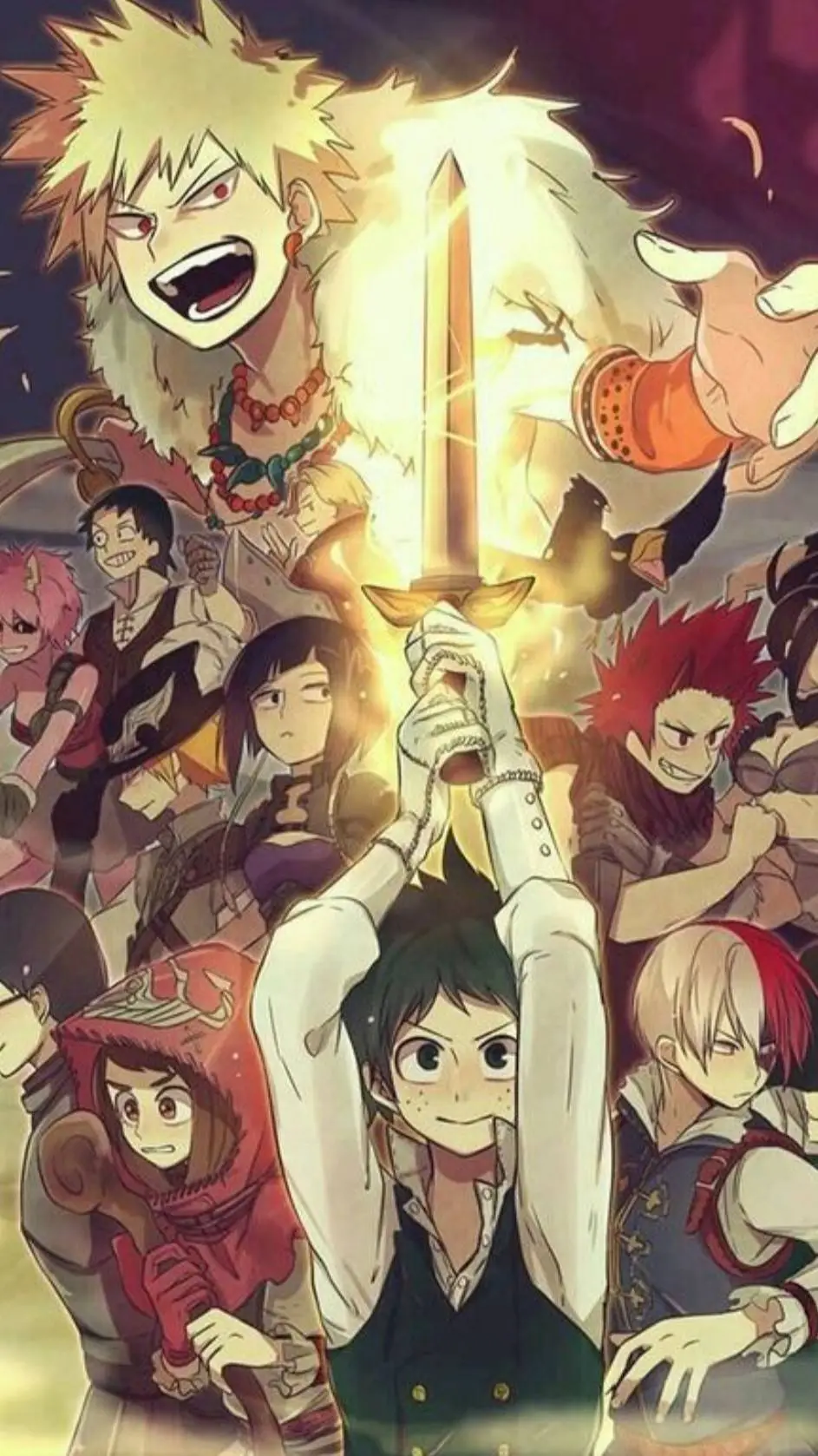ai character: La classe de MHA background
