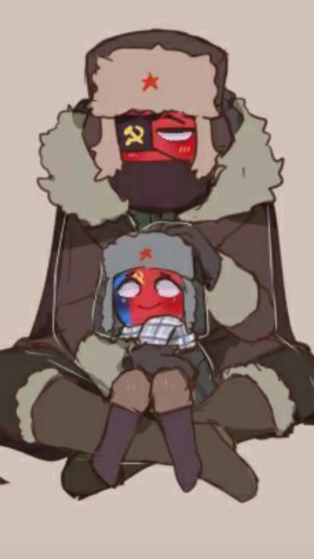 ai character: infancia de Rusia background