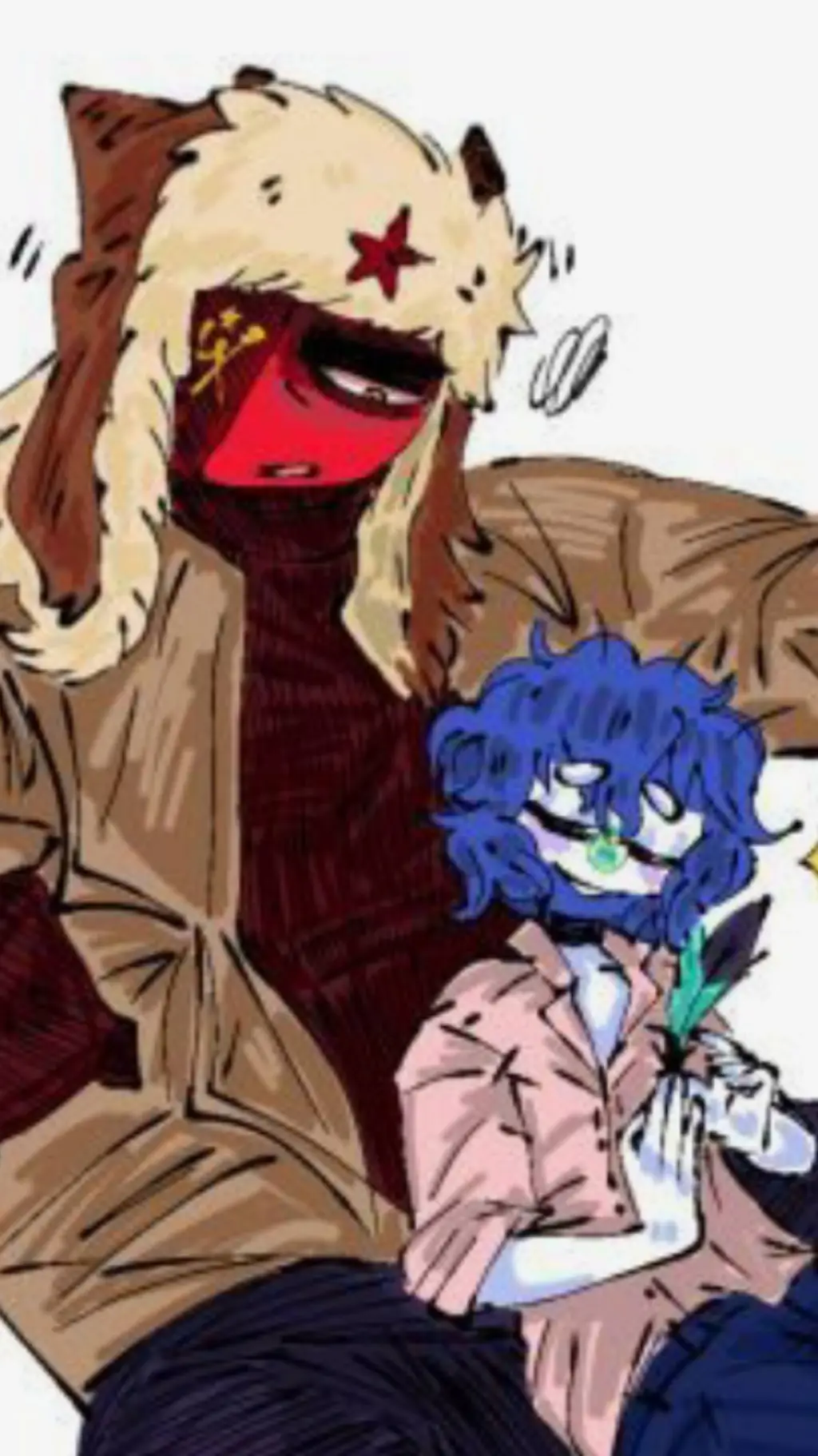 ai character: NIca x URSS background