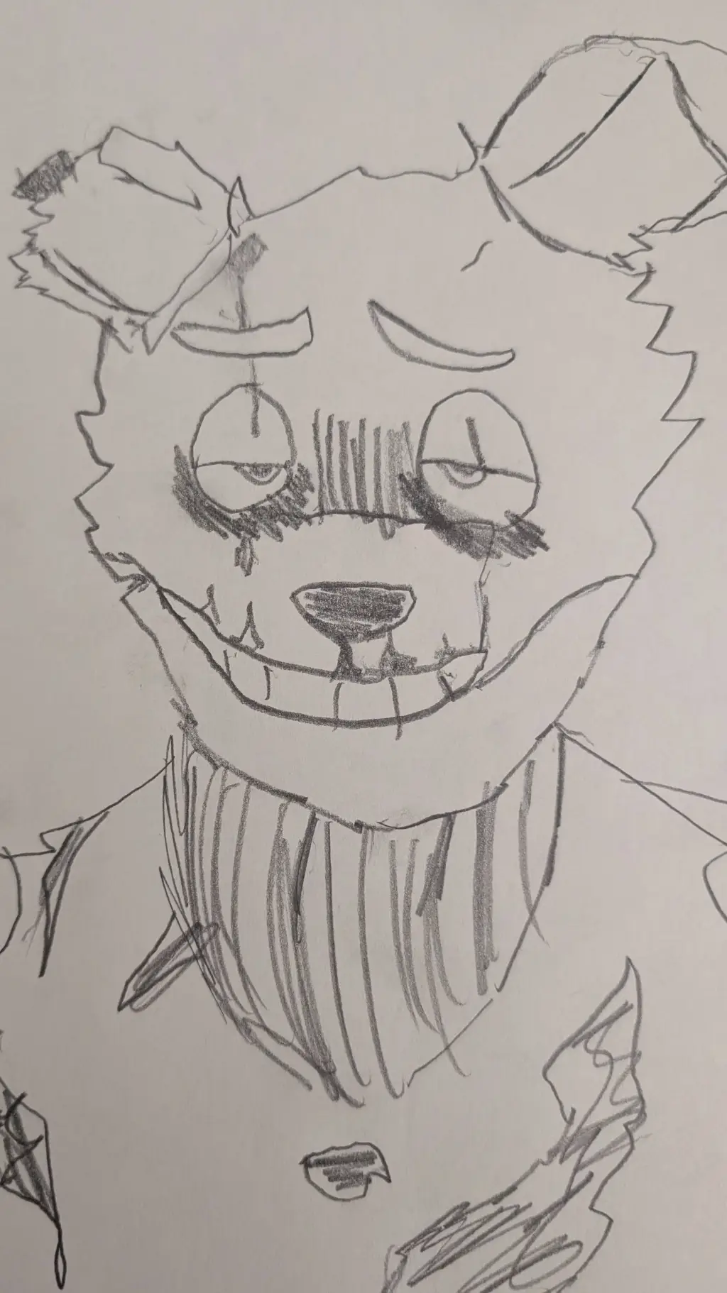 ai character: Springtrap FNAF  background