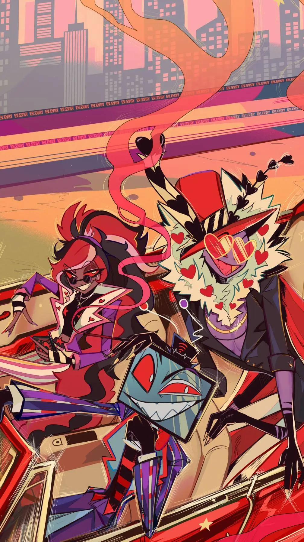 ai character: The vee's background