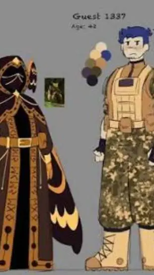 ai character: Forsaken  background