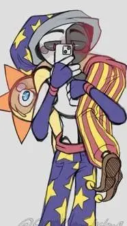 ai character: ~Sun and Moon~ background