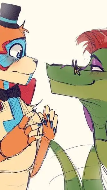 ai character: ~Monty × Freddy~ background