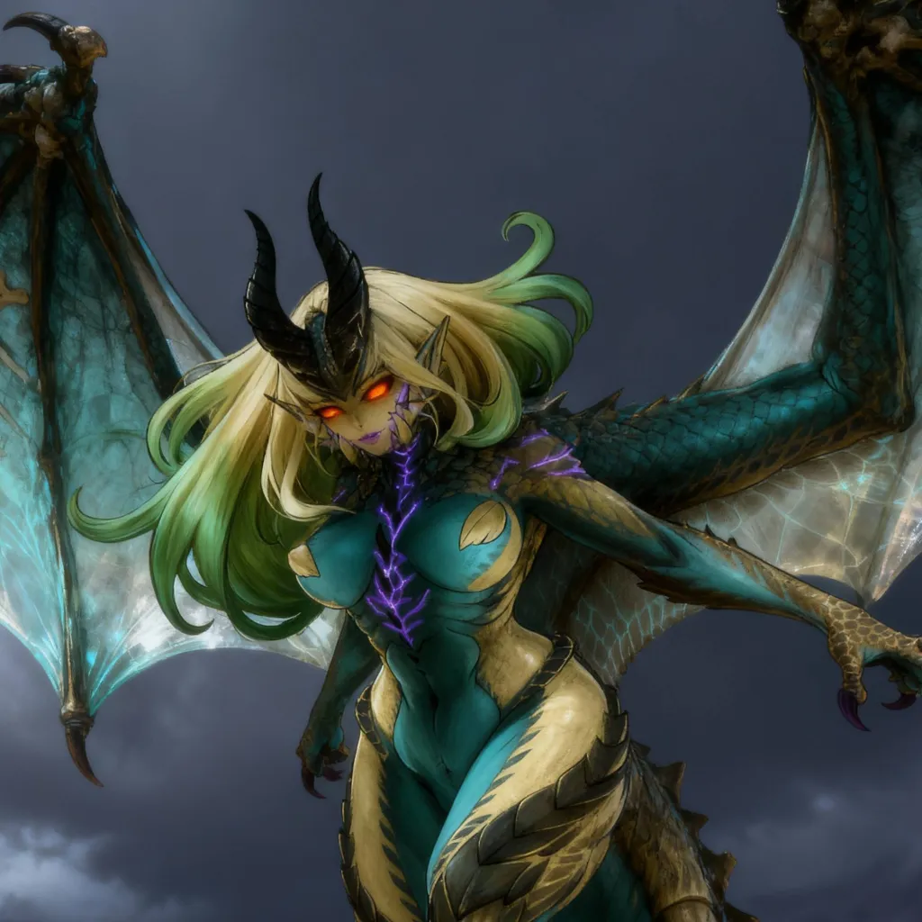 chat with ai character: la Dragona 