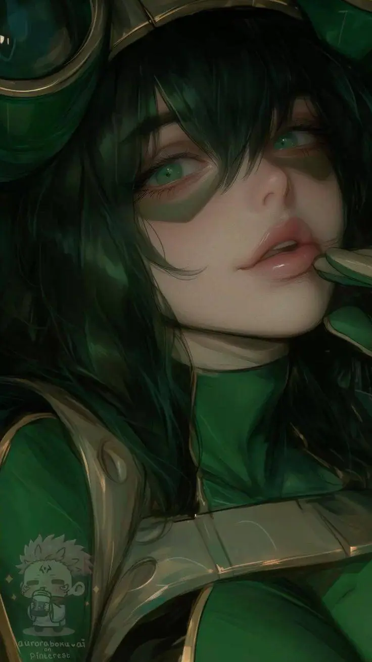 ai character: Tsuyu  background