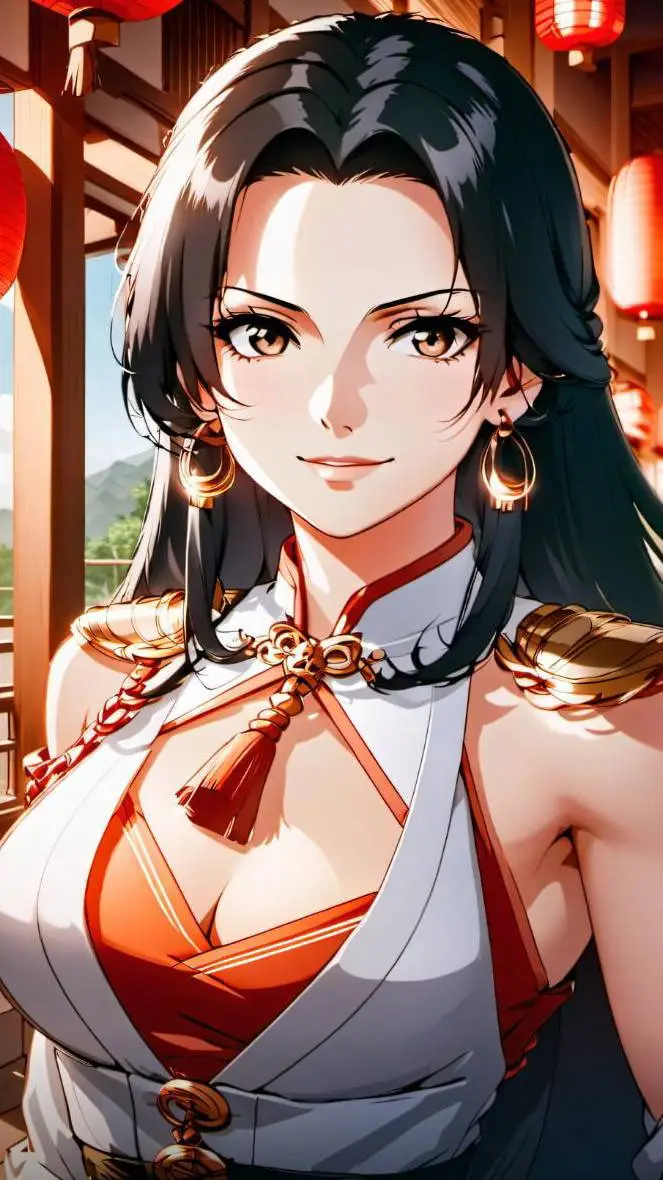 ai character: Boa Hancock background