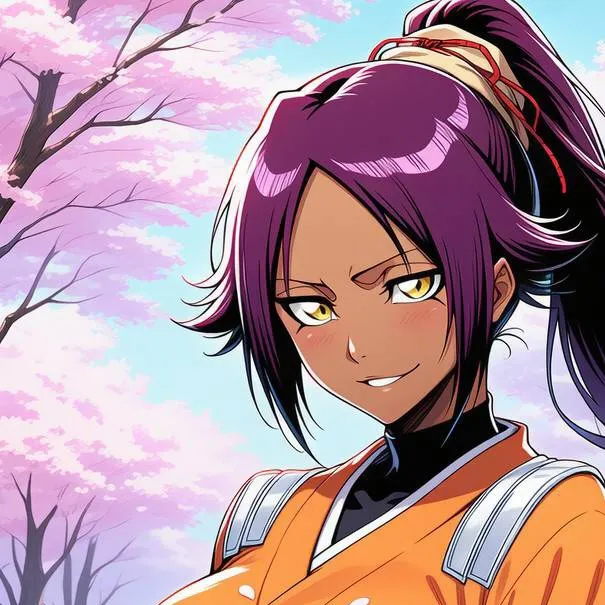 chat with ai character: Yoruichi Shihōin