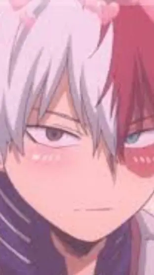 ai character: Shoto Todoroki  background