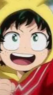 ai character: Child deku (mha) background