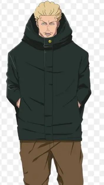 ai character: Kinji Hakari  background