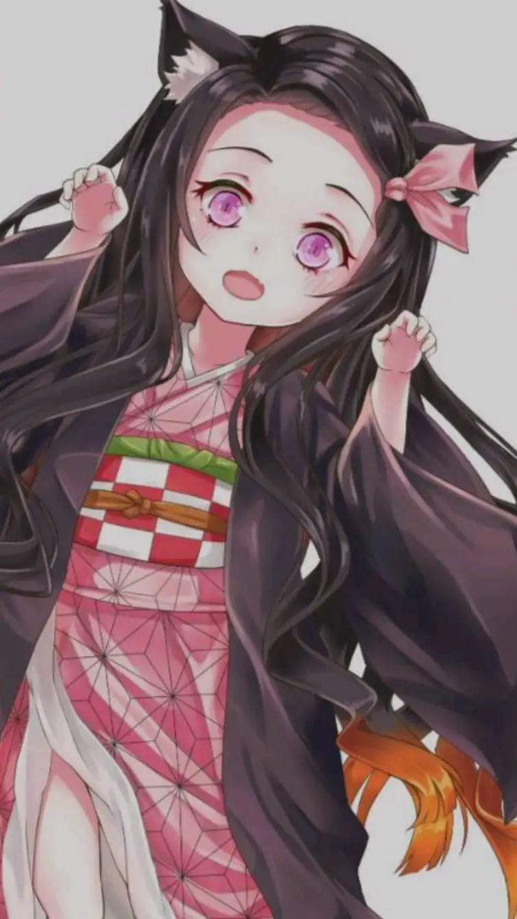 ai character: Nezuko background