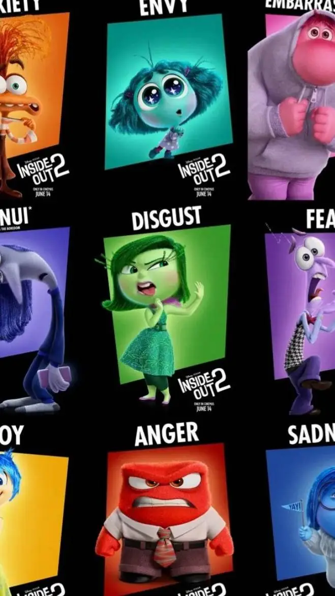 ai character: Emotions background