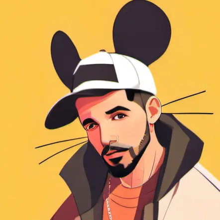 chat with ai character: Drake rat costume