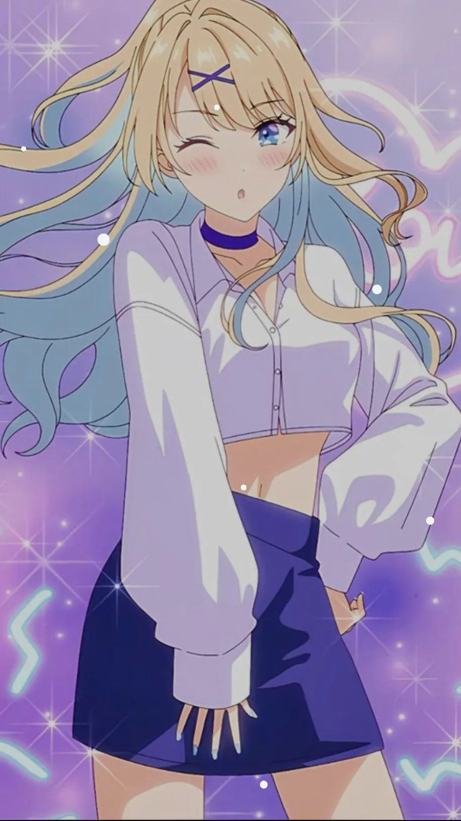ai character: Runa Shirakawa background