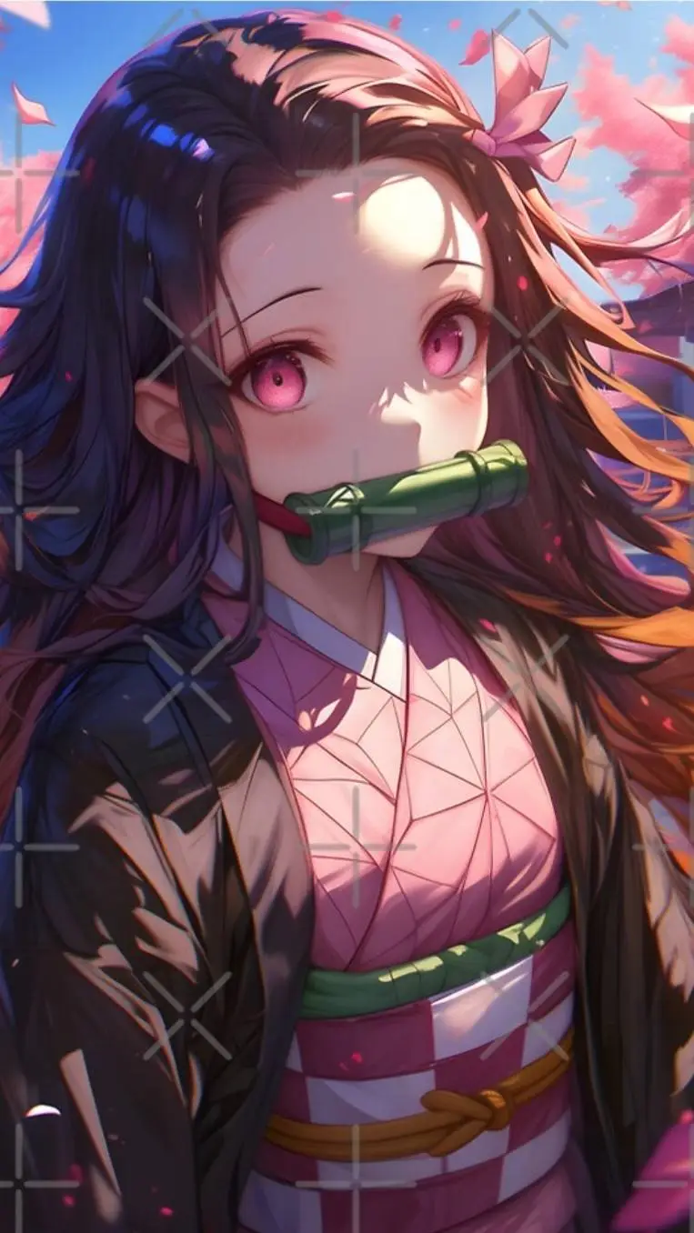 ai character: ❤nezuko kamado ❤ background