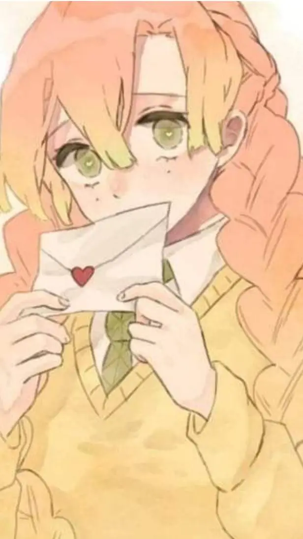 ai character: Mitsuri💞💌 background