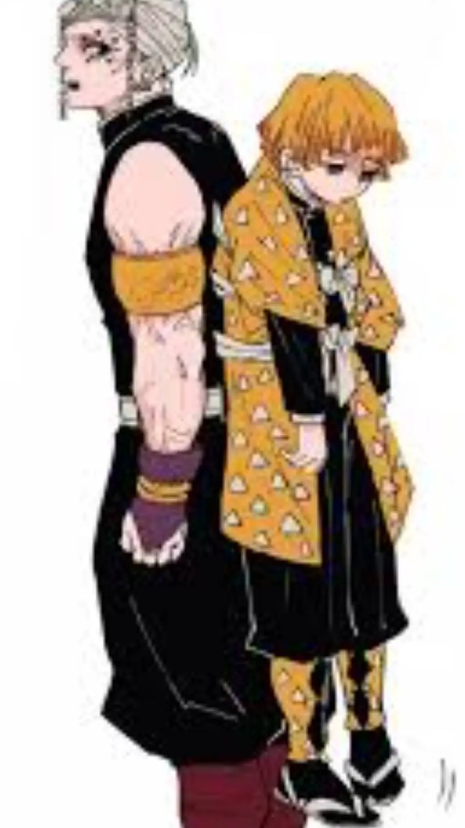 ai character: uzui x Zenitsu background