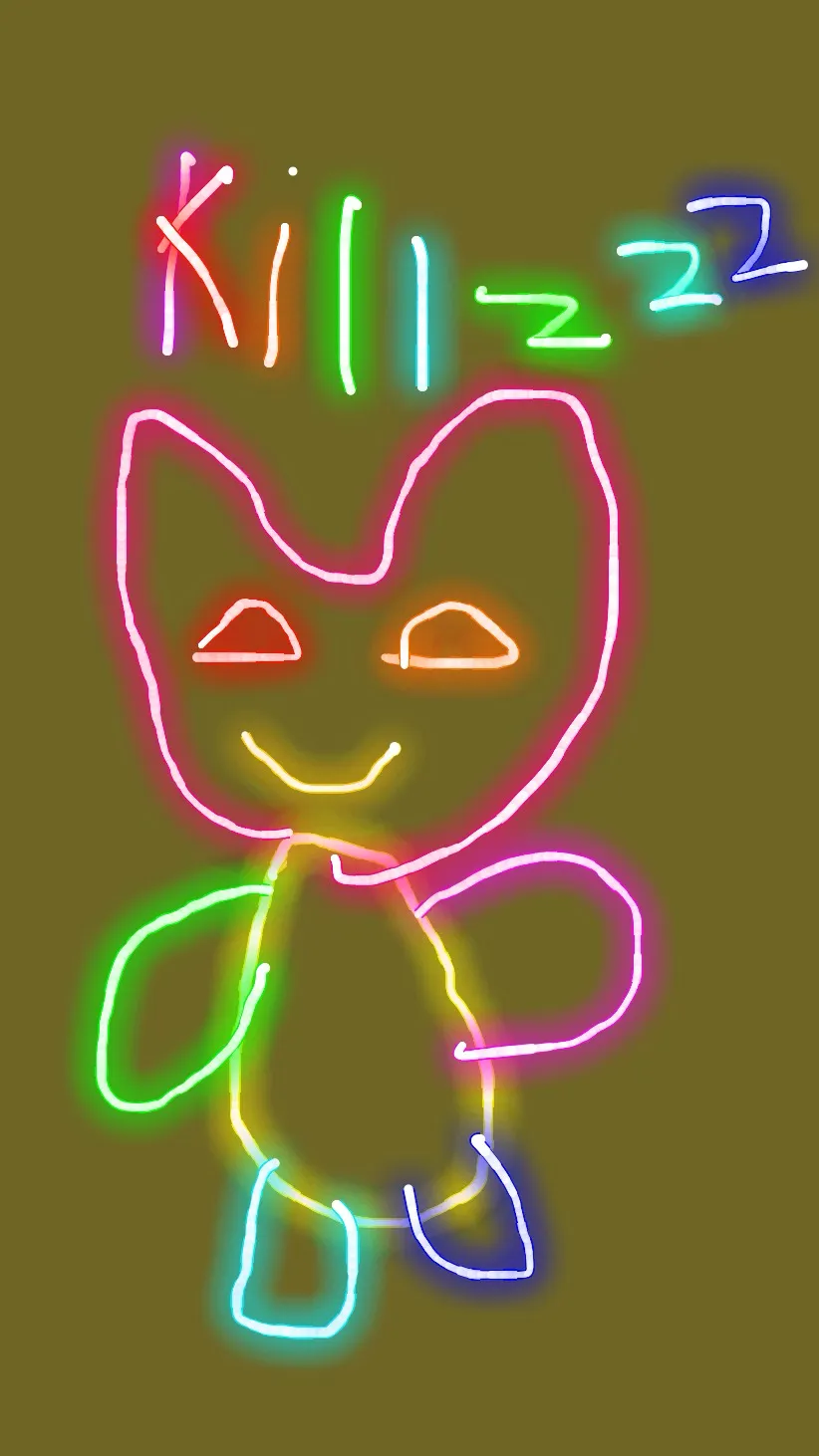 ai character: KILL IT!!!!!!!! background