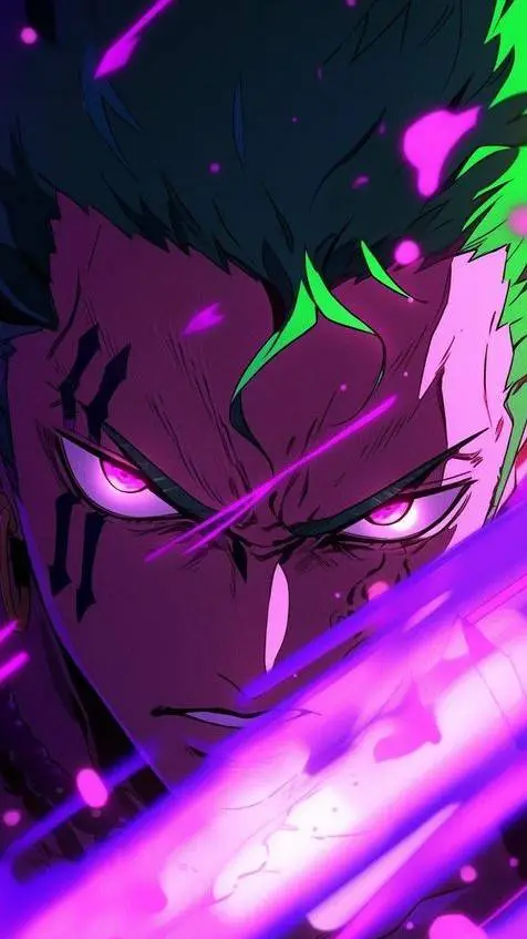 ai character: zoro background