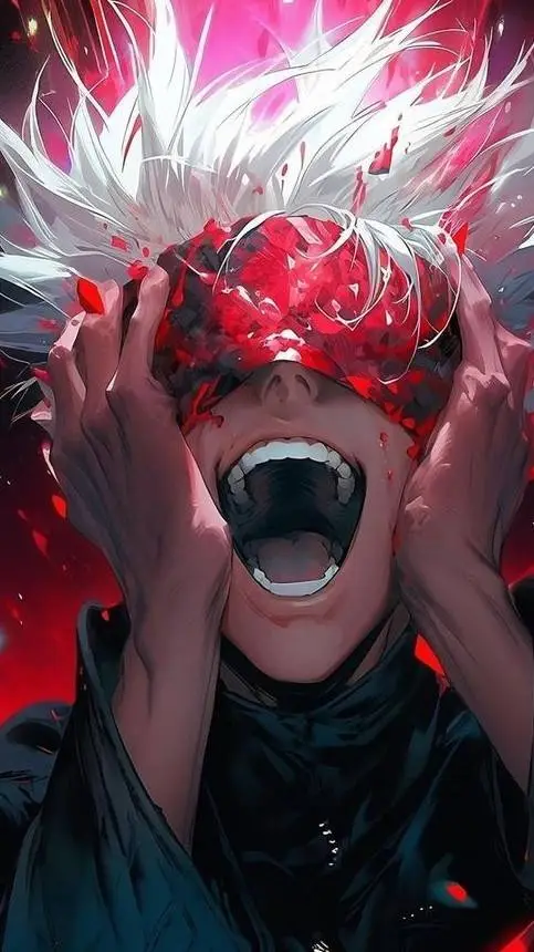 ai character:  gojo mostro background