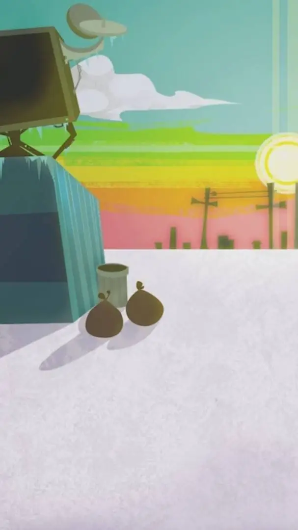 ai character: Radiation island background